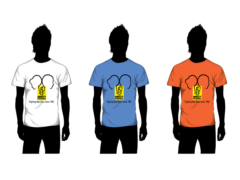 T-shirt Design by Kim for Amnesty International Australia | Design #349491
