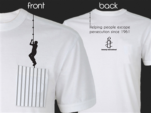 Diseño de Camiseta por bbpret para Amnesty International Australia | Diseño: #347307