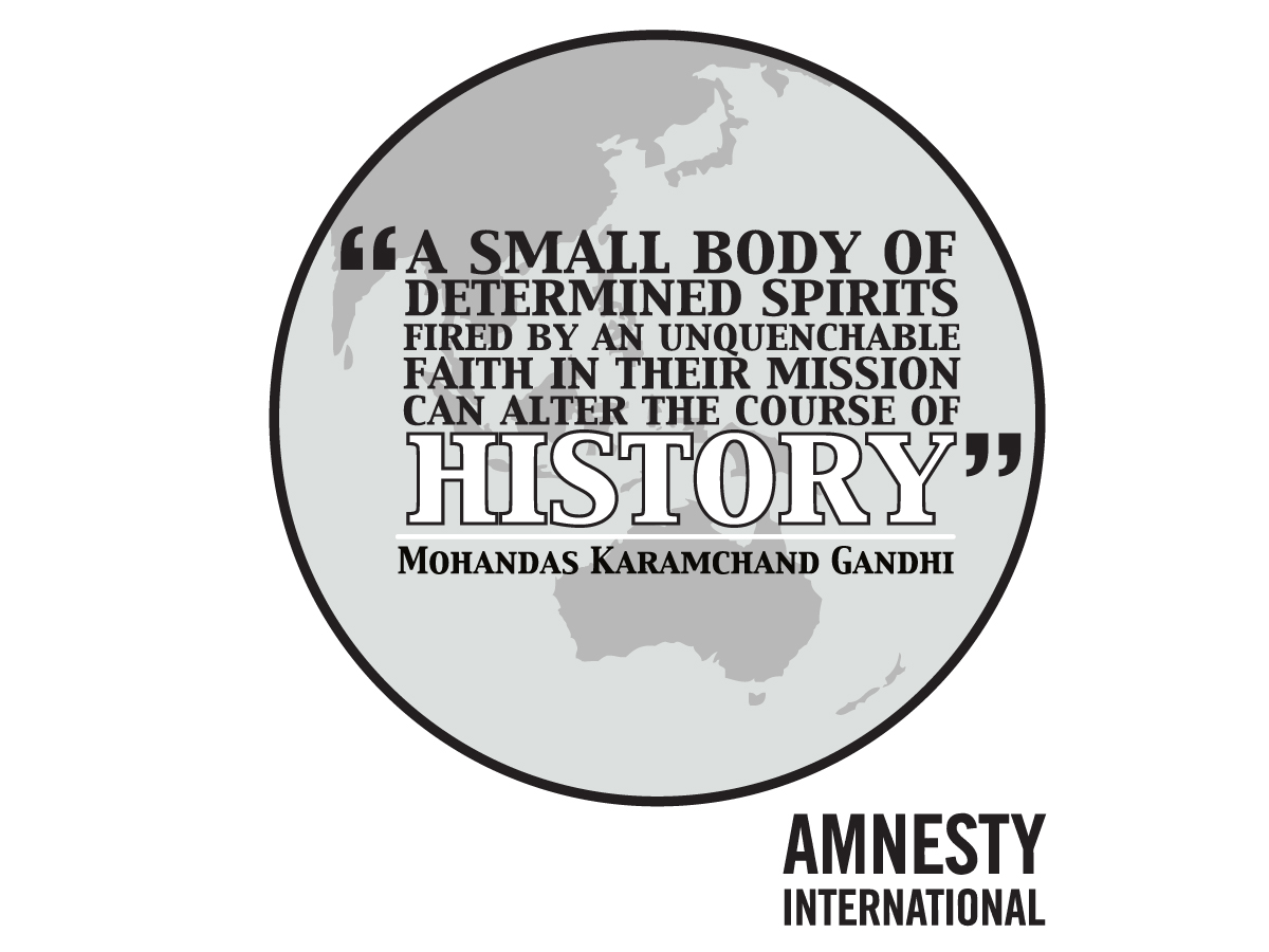 Design de T-shirt par therocketfactory pour Amnesty International Australia | Design #345526