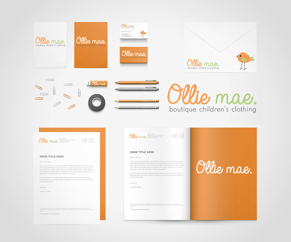 Logo Design by Altitude Media for Ollie Mae Pty Ltd | Design #1684233