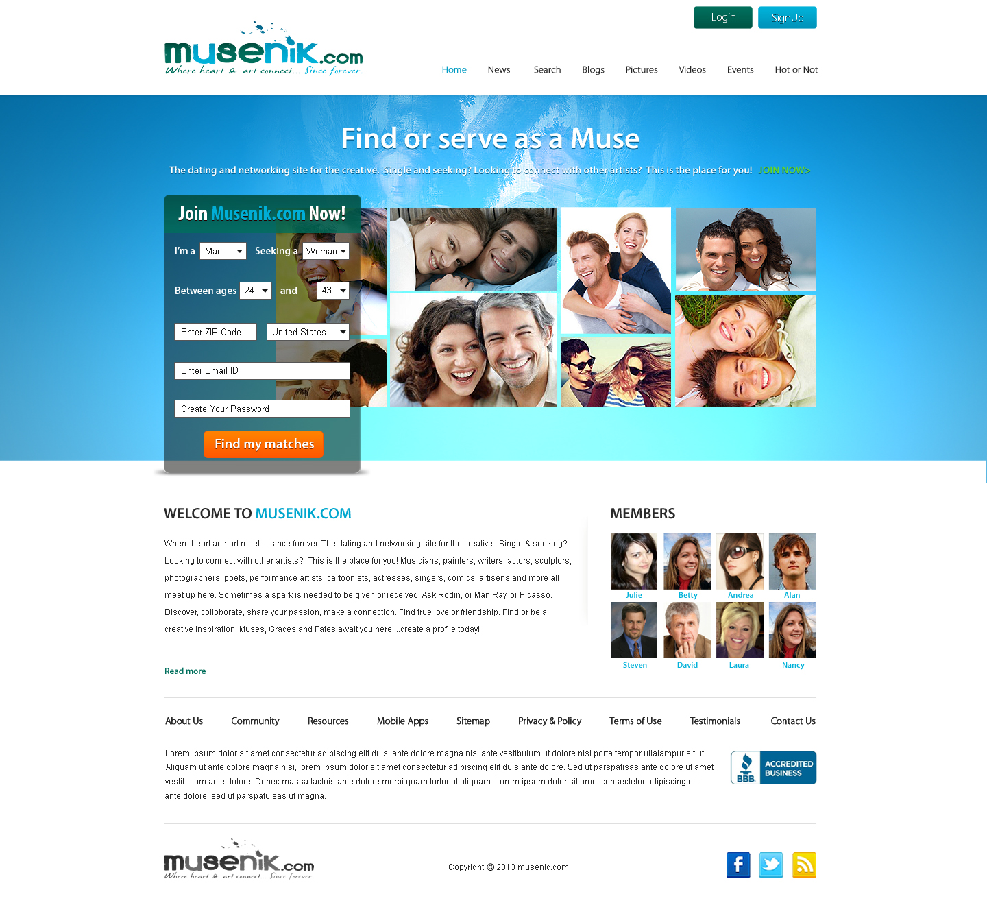 Web Design by Nibtonik for this project | Design #1721096