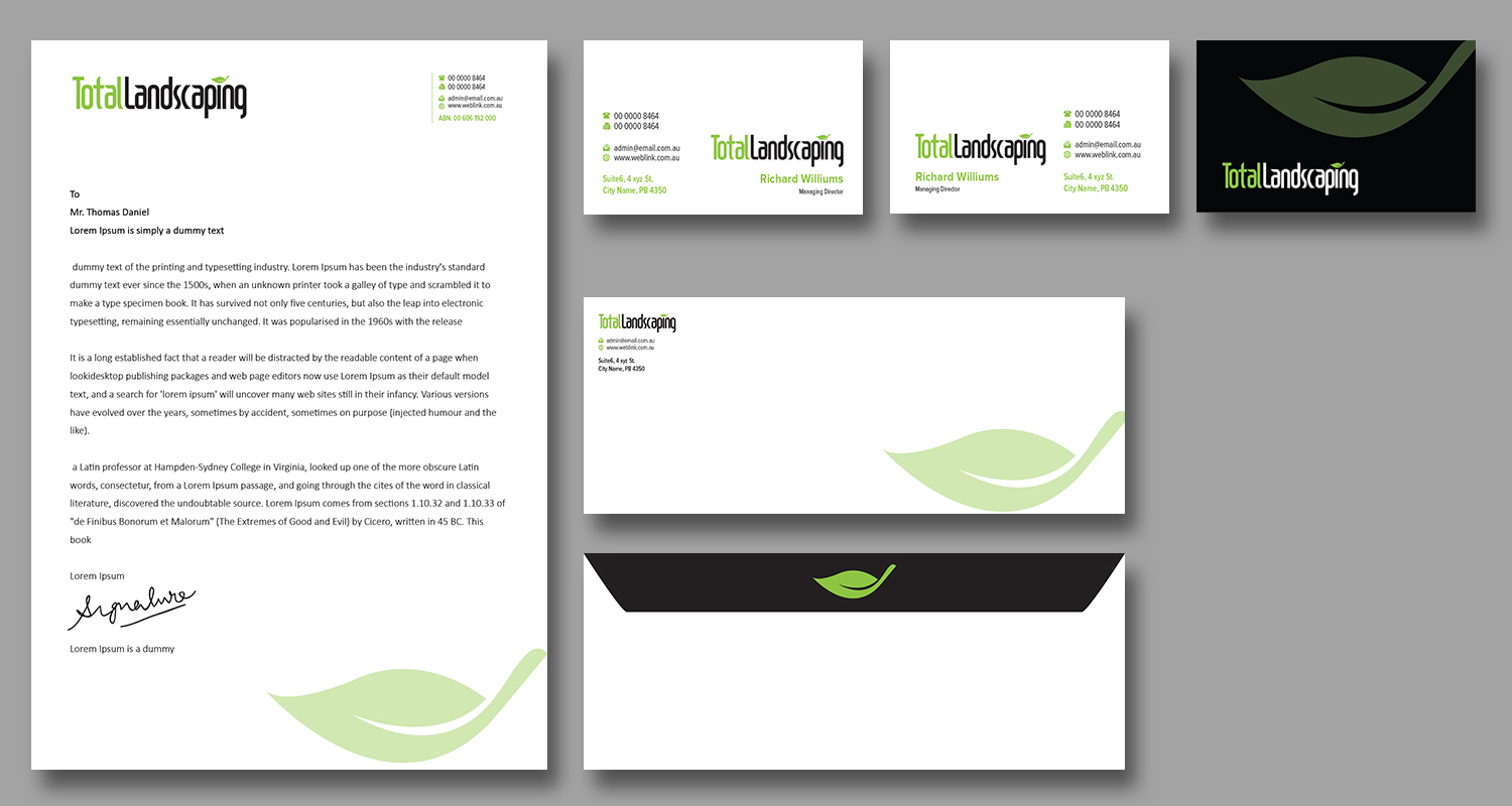 Diseño de Papelería por kousik para Double J Mowing | Diseño #6518187