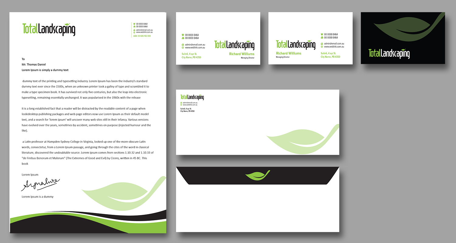 Schreibwaren-Design von kousik für Double J Mowing | Design: #6518226