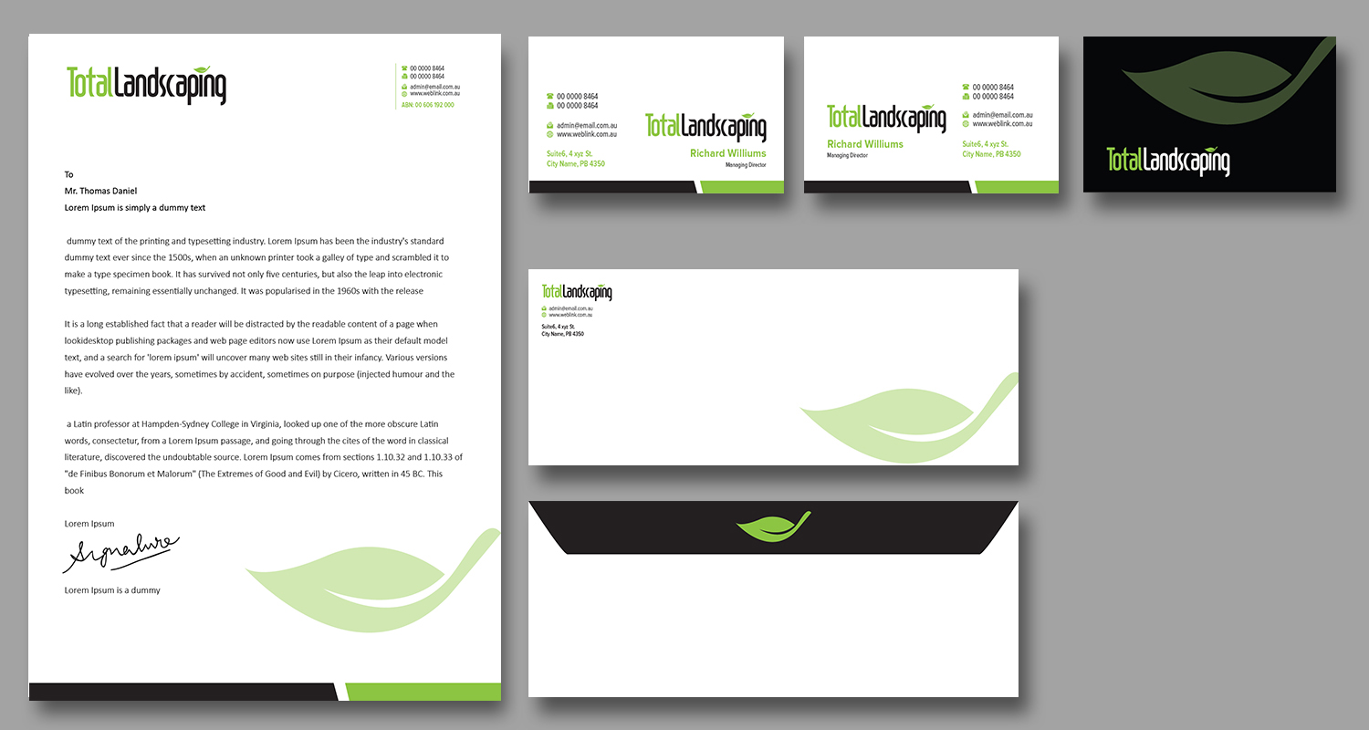 Diseño de Papelería por kousik para Double J Mowing | Diseño #6518232
