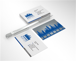 Blue City Productions | Business Card Design by Sarah Mathews