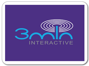 Logo Design by Maskedbulb for 3minutes interactive | Design #339204