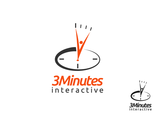 Logo Design by Uyox Soul for 3minutes interactive | Design #343725