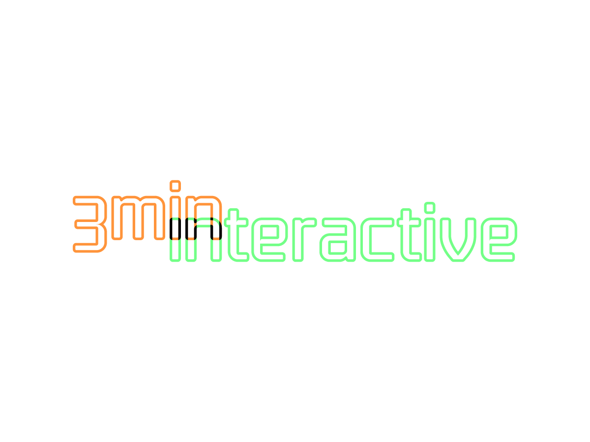 Logo Design by aye4design for 3minutes interactive | Design #355154