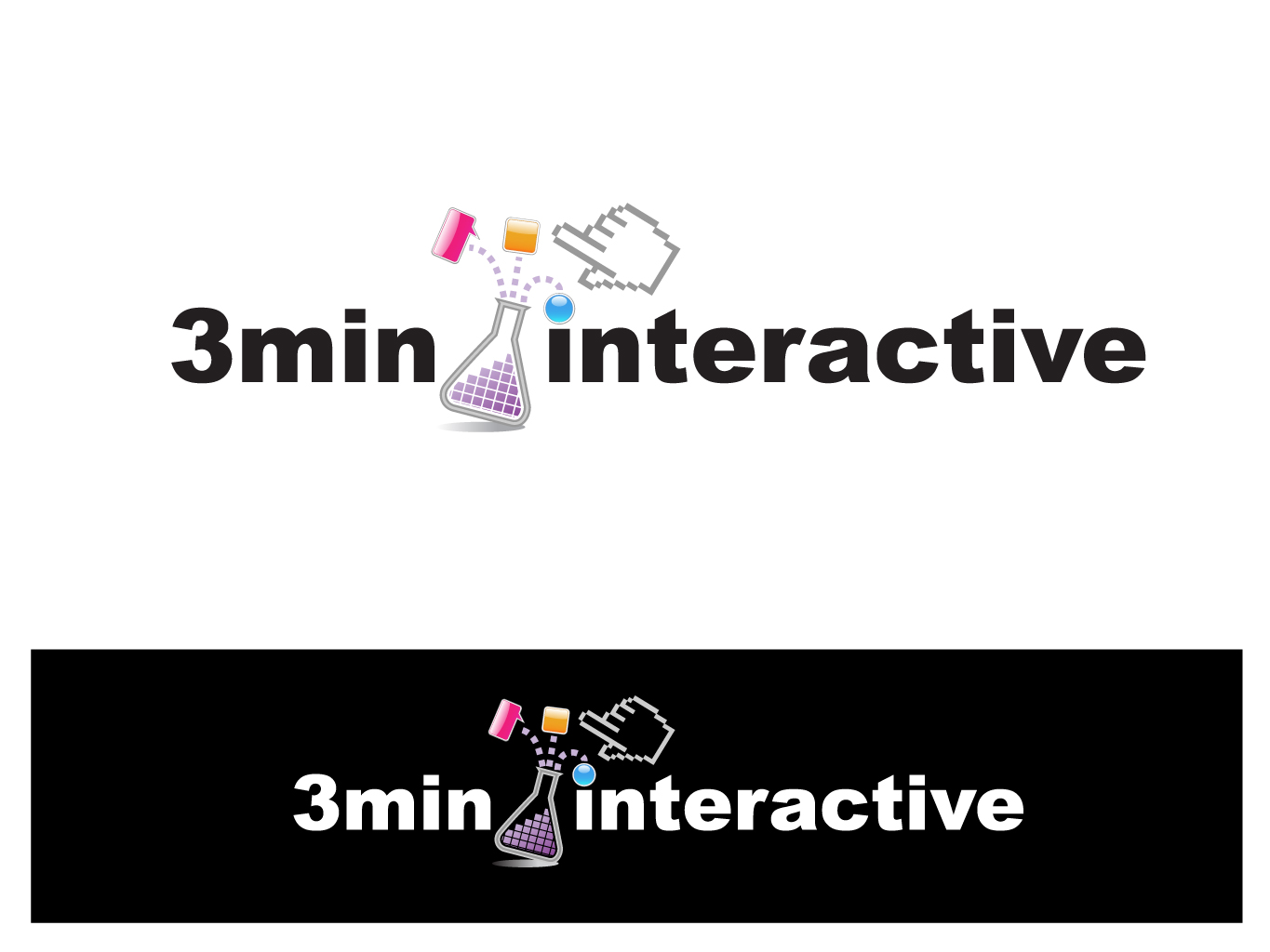 Logo Design by Lorelli Joglekar for 3minutes interactive | Design #353971