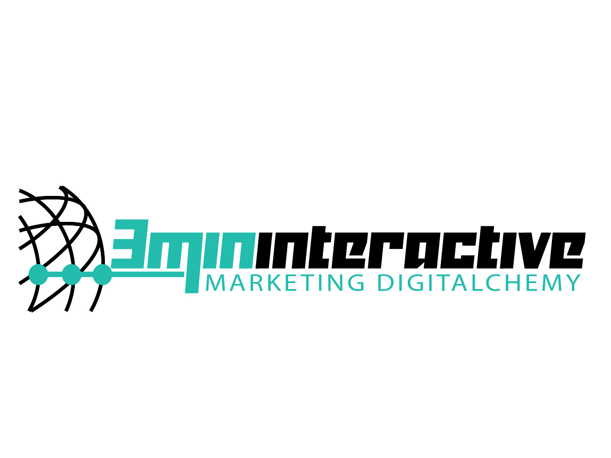 Logo Design by Christine Truter for 3minutes interactive | Design #341181