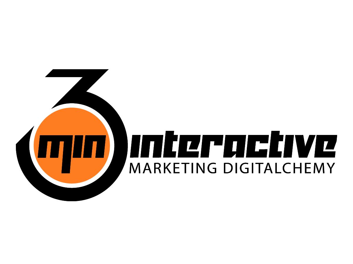Logo Design by Christine Truter for 3minutes interactive | Design #341182