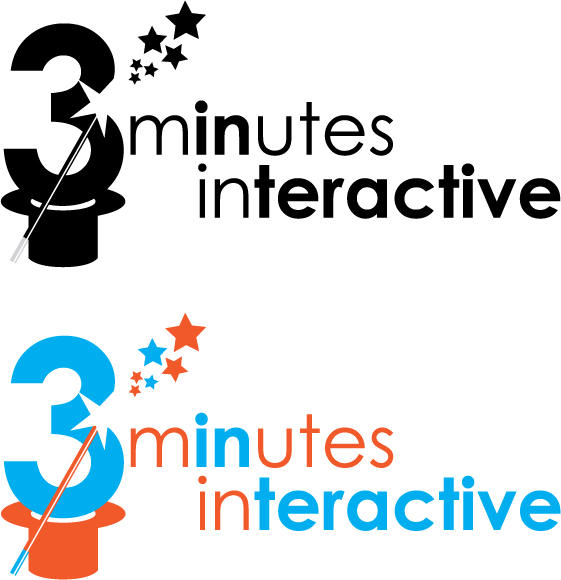 Logo-Design von Brenda Chambers für 3minutes interactive | Design #338953