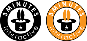 Logo Design by Brenda Chambers for 3minutes interactive | Design: #338960