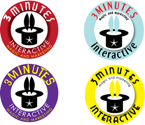 Logo Design by Brenda Chambers for 3minutes interactive | Design: #339658