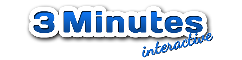 Logo Design by Luis Hoyos for 3minutes interactive | Design #353353