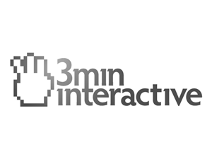 Logo Design by carpenter design for 3minutes interactive | Design: #347611