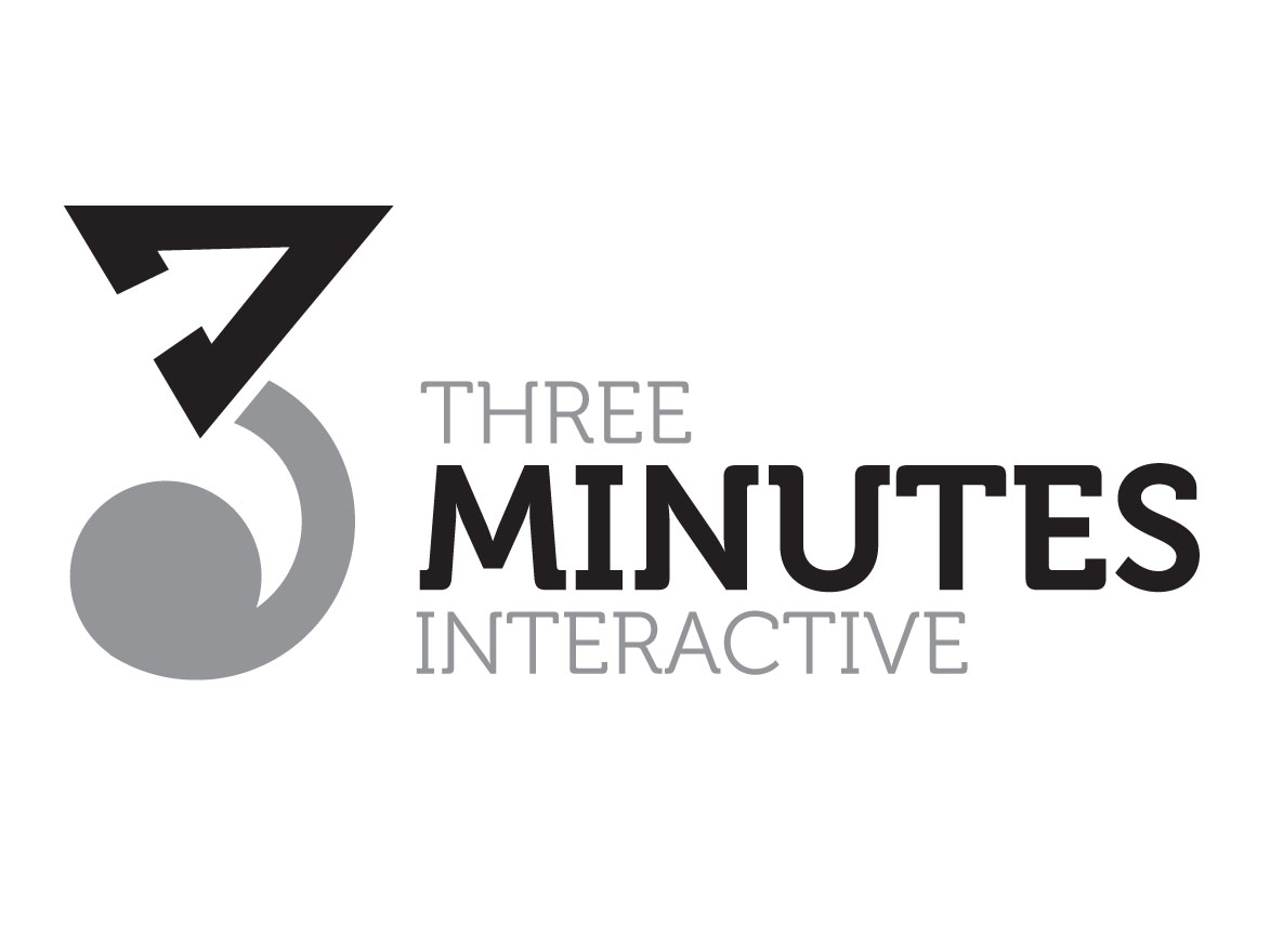 Logo Design by Fresh Creative for 3minutes interactive | Design #341238