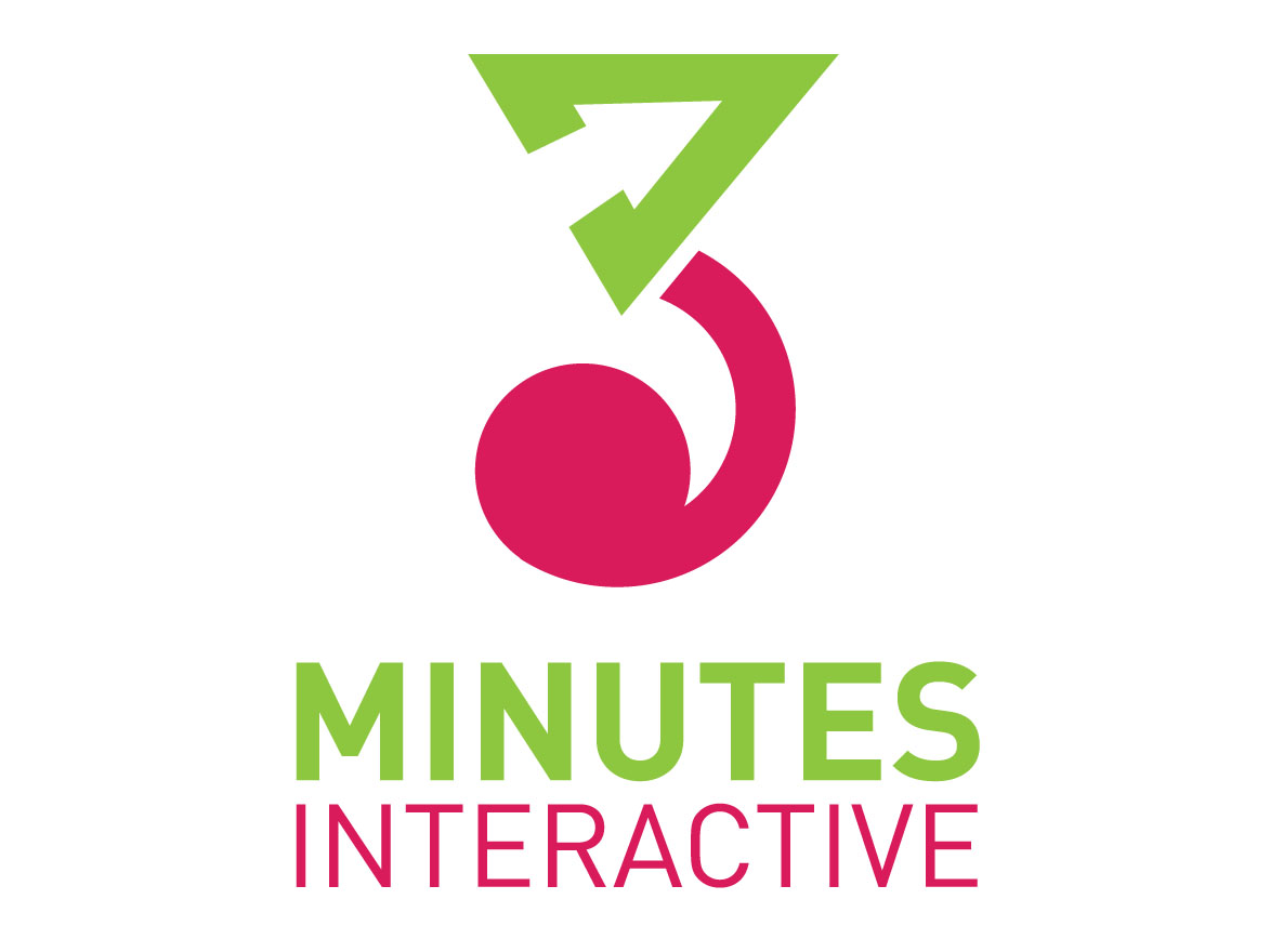 Logo Design by Fresh Creative for 3minutes interactive | Design #341241