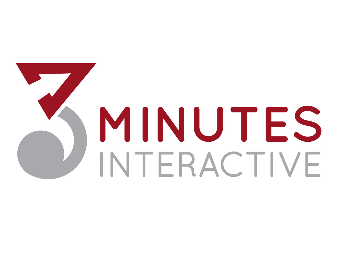 Logo Design by Fresh Creative for 3minutes interactive | Design #341250