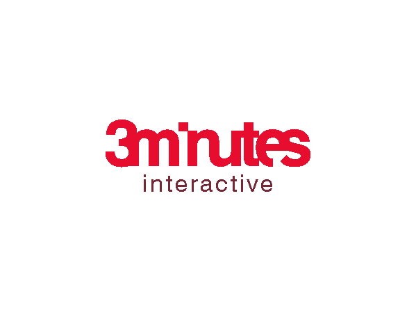Logo Design by mag wong for 3minutes interactive | Design #341988