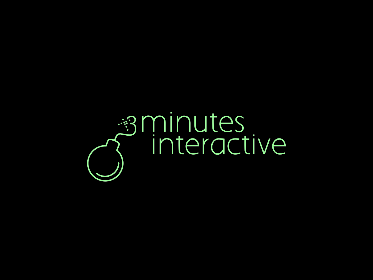 Logo Design by iGyal for 3minutes interactive | Design #341223
