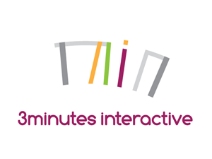 Logo Design by Thomann Design for 3minutes interactive | Design: #372273