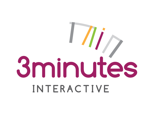 Logo Design by Thomann Design for 3minutes interactive | Design #372276