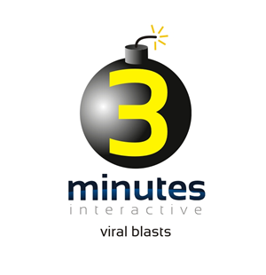 Logo Design by Sledgehammer for 3minutes interactive | Design: #341509