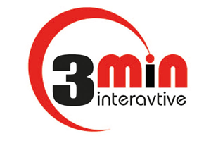 Logo Design by Charmi Ashar for 3minutes interactive | Design: #344941