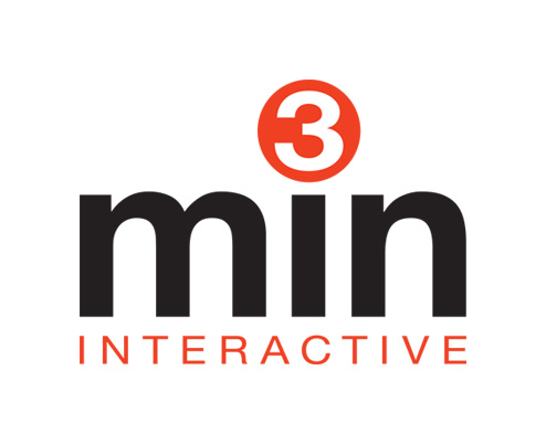 Logo Design by Innerworld Designs ltd. for 3minutes interactive | Design #340100