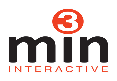 Logo Design by Innerworld Designs ltd. for 3minutes interactive | Design #340101