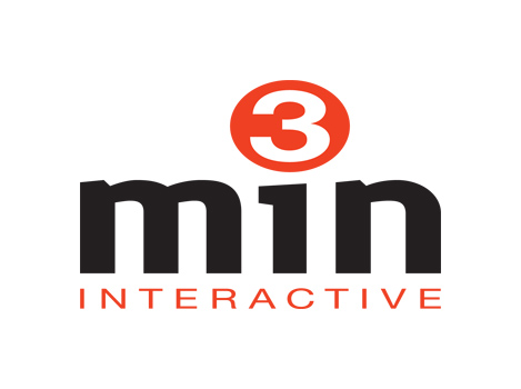 Logo Design by Innerworld Designs ltd. for 3minutes interactive | Design #340102