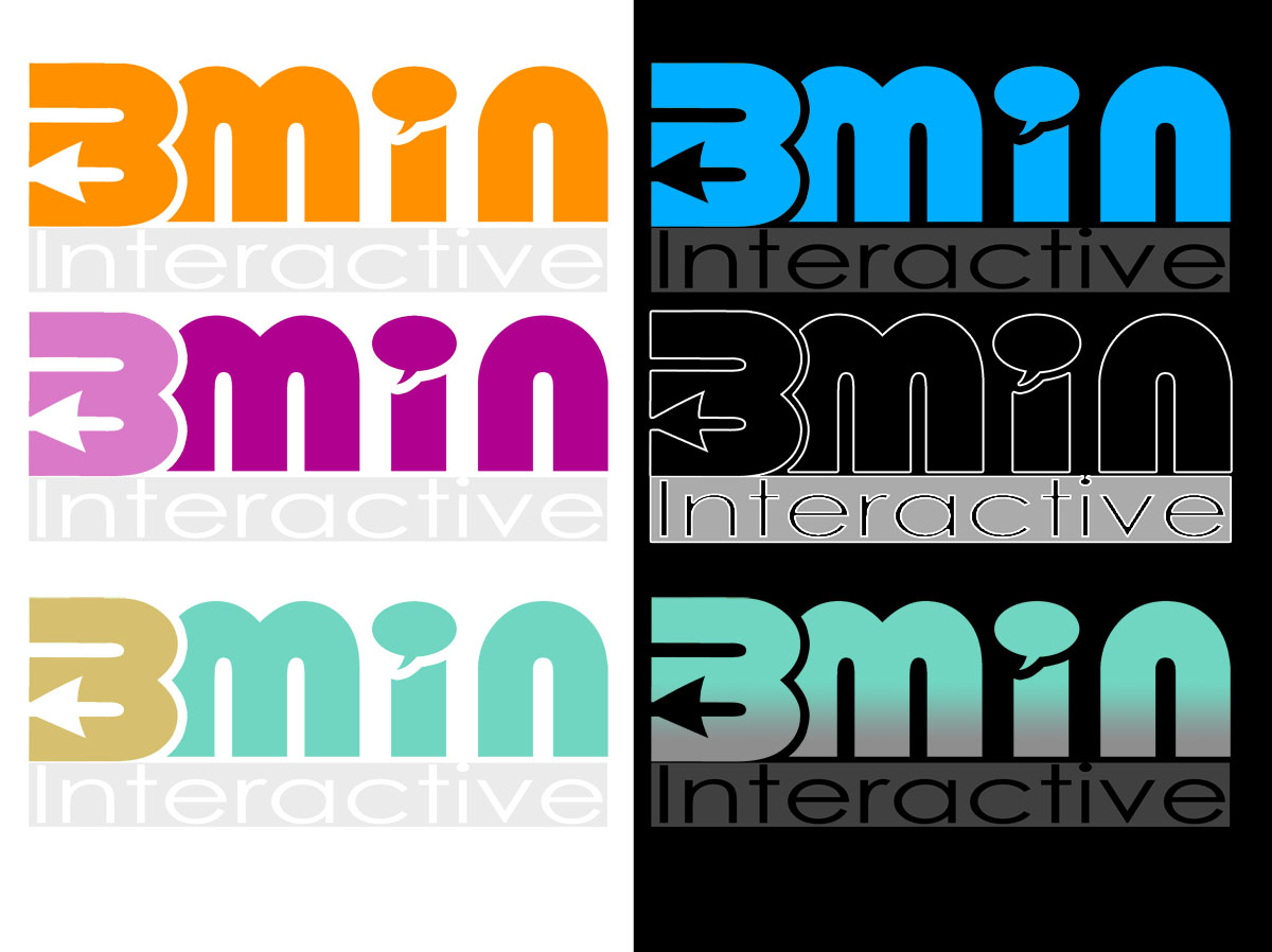 Logo Design by 777 Design for 3minutes interactive | Design #339547