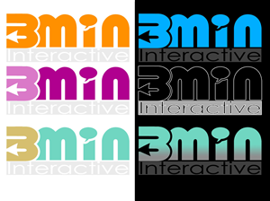 Logo Design by 777 Design for 3minutes interactive | Design: #339547