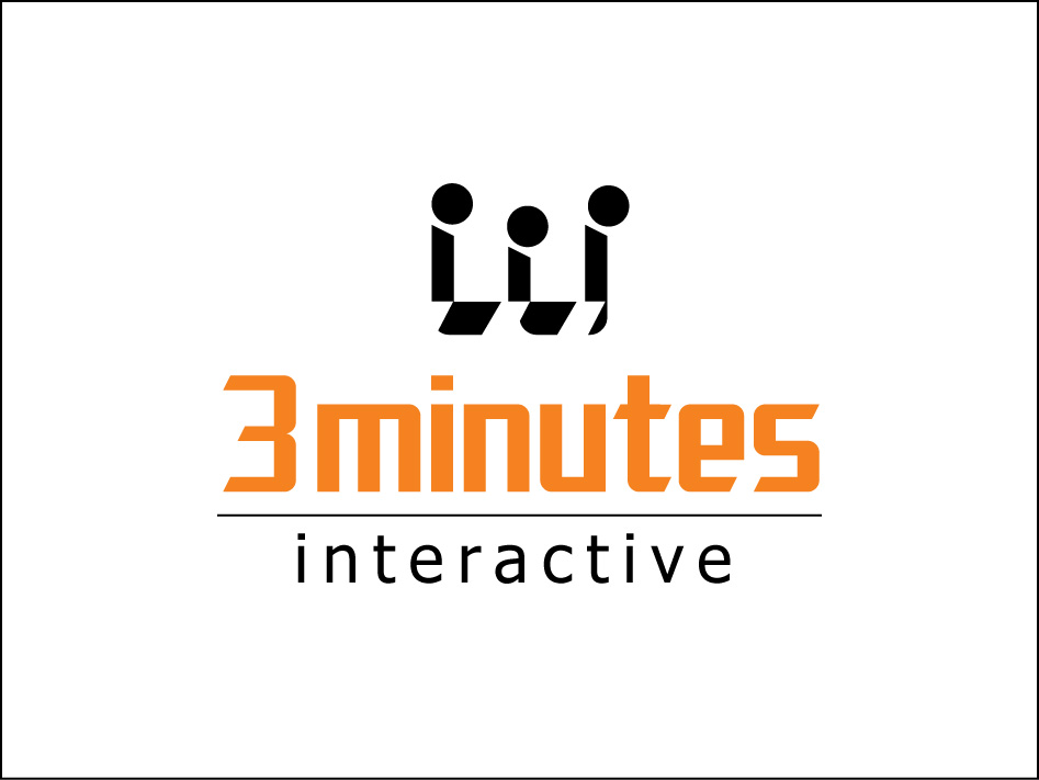 Logo Design by rakesh sharma for 3minutes interactive | Design #341763