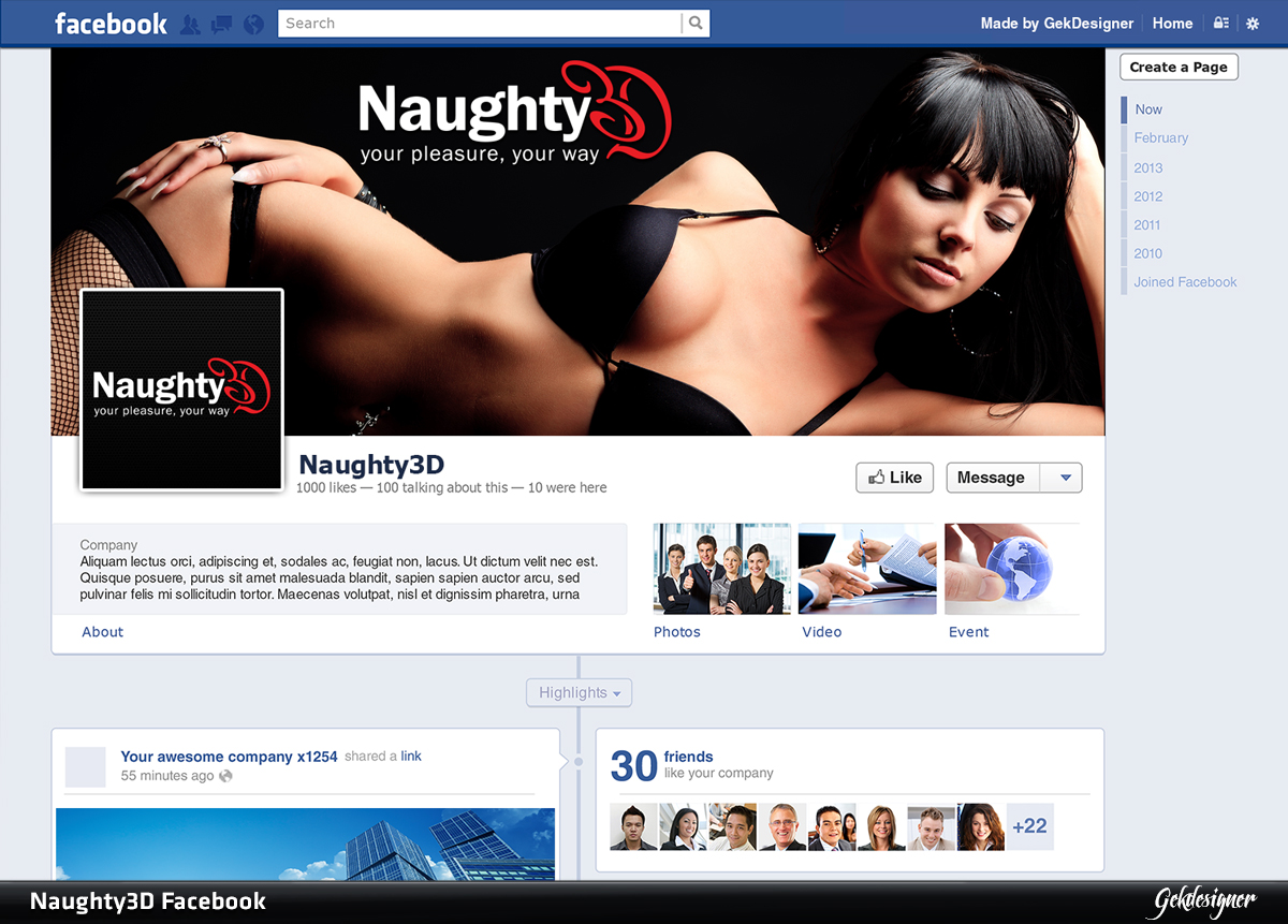 Facebook-Design von gekgrfx für itPrint Australia | Design #1695491