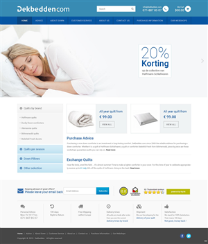 Web Design by pb for Elegant Woningtextiel | Design: #6411284