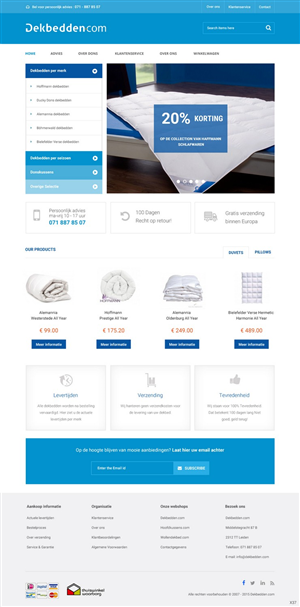 Web Design by pb for Elegant Woningtextiel | Design: #6424390