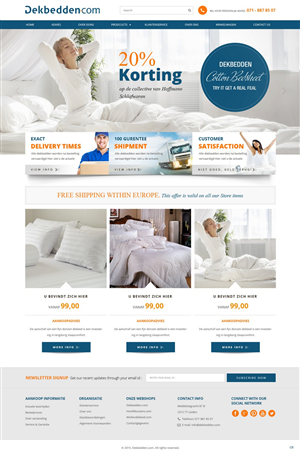 Web Design by pb for Elegant Woningtextiel | Design: #6436658