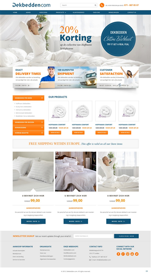Web Design by pb for Elegant Woningtextiel | Design: #6436663