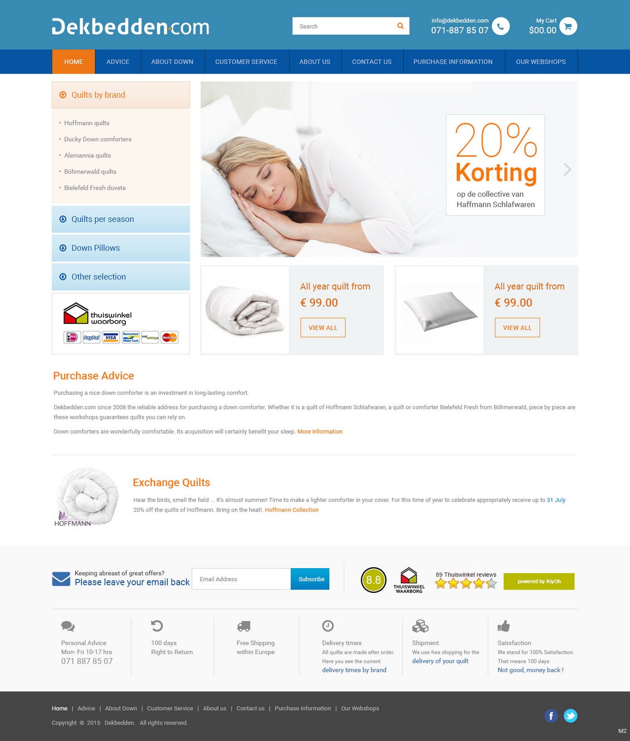 Web Design by pb for Elegant Woningtextiel | Design #6436669