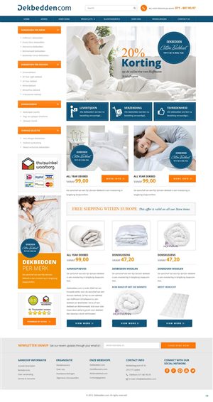Web Design by pb for Elegant Woningtextiel | Design: #6464057