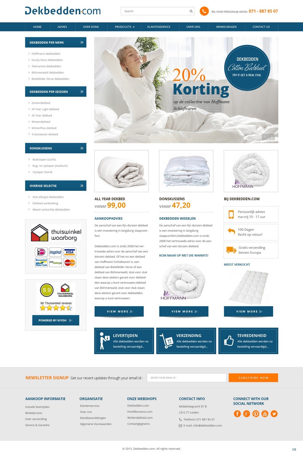 Web Design by pb for Elegant Woningtextiel | Design #6472432