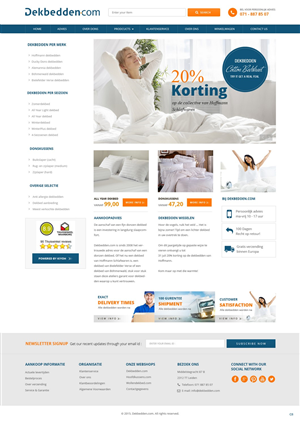 Web Design by pb for Elegant Woningtextiel | Design: #6492437