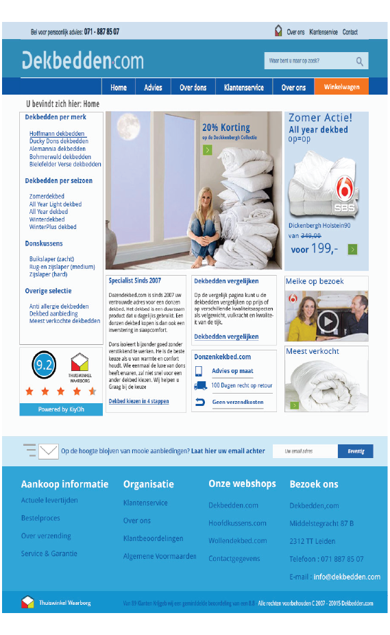 Web Design by saifud for Elegant Woningtextiel | Design #6511390