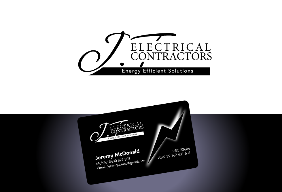 Logo Design by pivotaldesign.biz for J.T Electrical Contractors Pty Ltd | Design #6410132