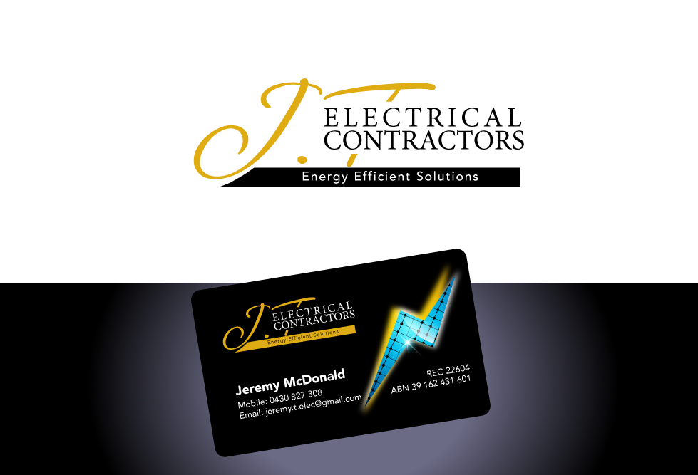 Logo Design by pivotaldesign.biz for J.T Electrical Contractors Pty Ltd | Design #6425750