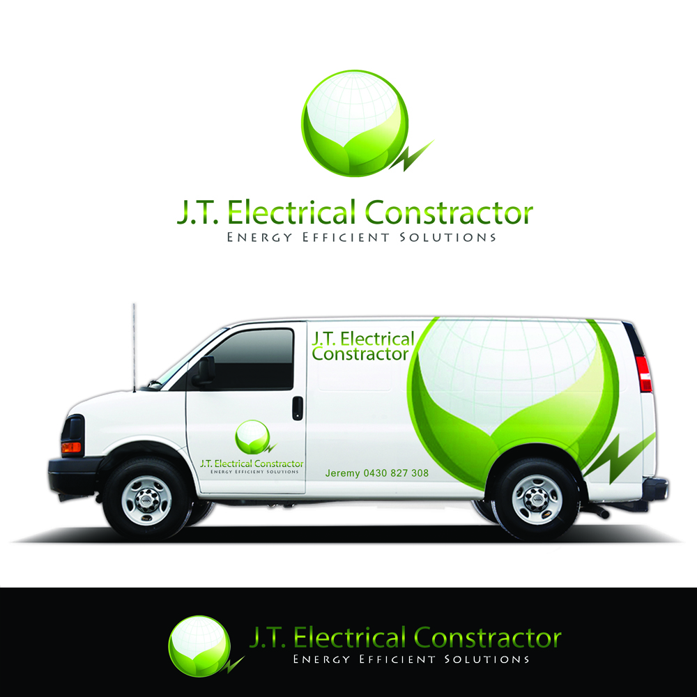 Logo-Design von Xclusive Designer für J.T Electrical Contractors Pty Ltd | Design #6487790