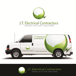 Logo Design by Xclusive Designer for J.T Electrical Contractors Pty Ltd | Design: #6487917