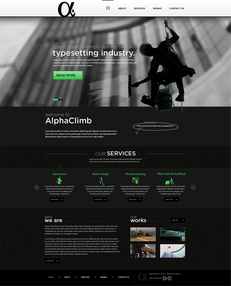 Web Design by dp for this project | Design #1699196
